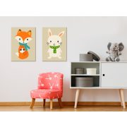 Kifestő - Fox & Bunny 33x23
