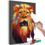 Kifestő - Colourful Lion (Large) 40x60