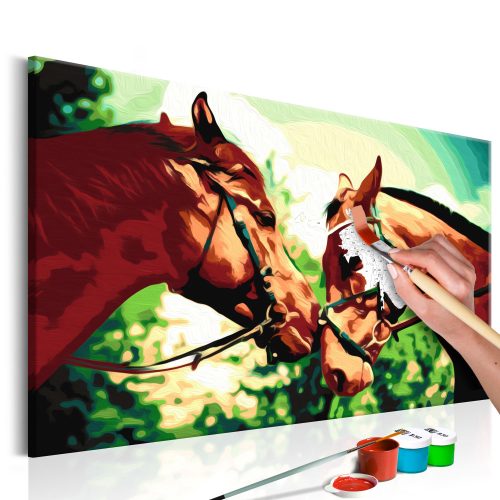 Kifestő - Two Horses  60x40