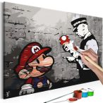 Kifestő - Mario (Banksy) 60x40