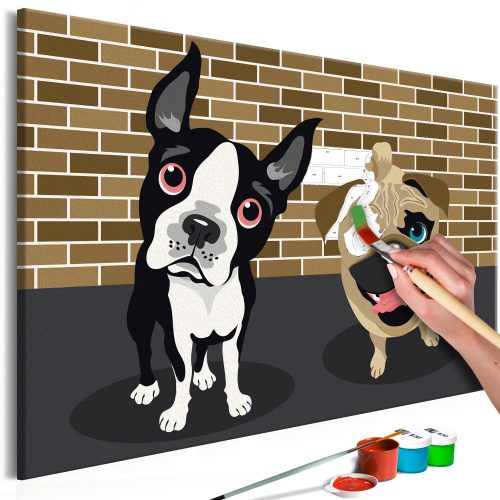 Kifestő - Cute Dogs 60x40