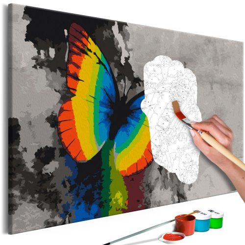 Kifestő - Colourful Butterfly 60x40