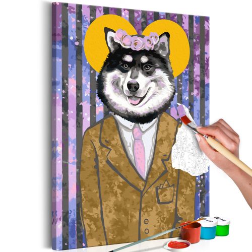 Kifestő - Dog in Suit 40x60