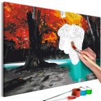 Kifestő - Tree at the Waterfall 60x40