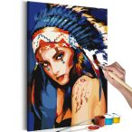 Kifestő - Native American Girl 40x60