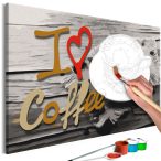 Kifestő - I Love Coffee 60x40