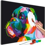 Kifestő - Colourful Boxer 60x40