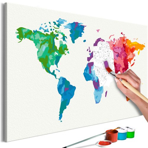 Kifestő - Colours of the World 60x40