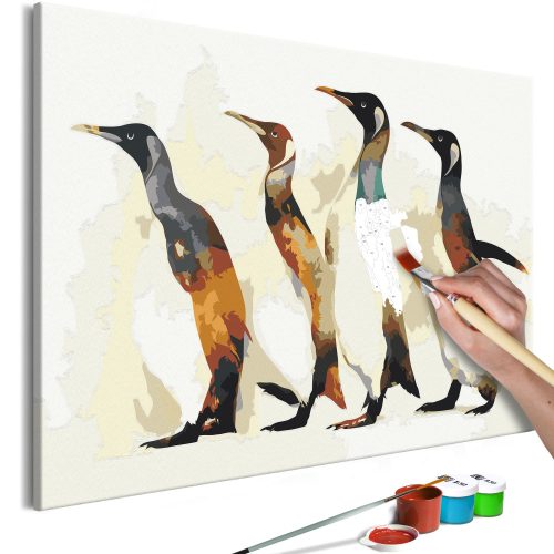 Kifestő - Penguin Family 60x40