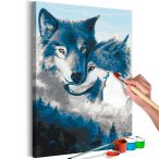 Kifestő - Wolves in Love 40x60