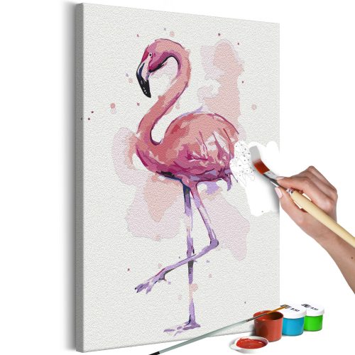Kifestő - Friendly Flamingo 40x60