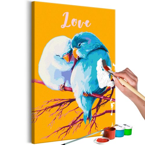Kifestő - Parrots in Love 40x60