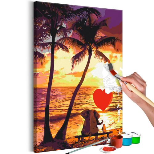 Kifestő - Love and Sunset 40x60