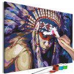 Kifestő - Indian Woman 60x40