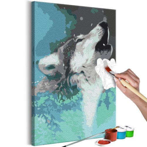 Kifestő - Howling Wolf 40x60