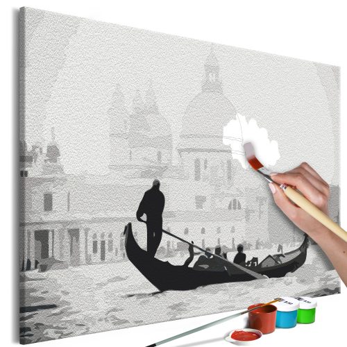 Kifestő - Black and White Venice 60x40