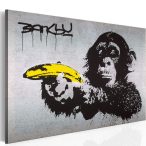 Kép - Állj, vagy lő a majom! (Banksy) 60x40