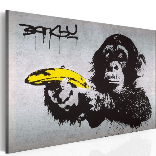 Kép - Állj, vagy lő a majom! (Banksy)