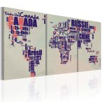   Kép - falitérkép - map - in french Franciaország térkép 120x60