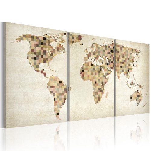 Kép - The World térkép - négyzetek