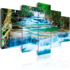  Kép - Blue Waterfall in Kanchanaburi, Thailand 200x100