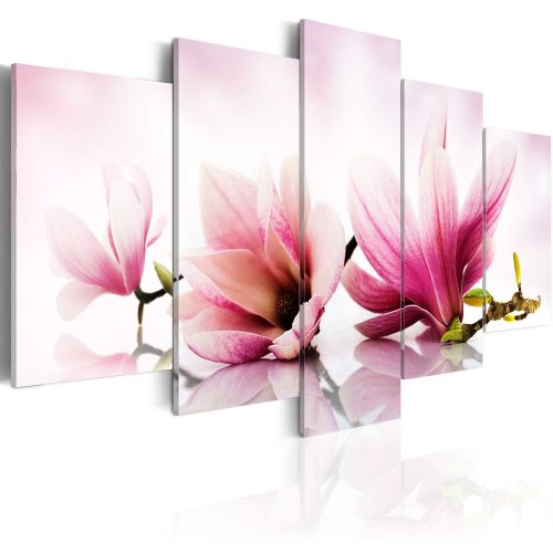Kép - Magnolias: pink flowers 100x50