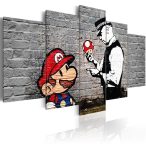 Kép - Super Mario Mushroom Cop (Banksy) 200x100