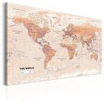 Kép - World Map: Orange World