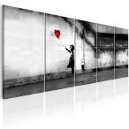 Kép - Banksy: Runaway Balloon 225x90