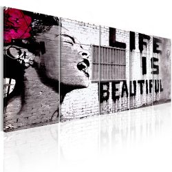 Kép - Banksy: Life is Beautiful 225x90