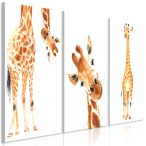 Kép - Funny Giraffes (3 Parts) 60x30