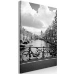 Kép - Bikes On Bridge (1 Part) Vertical 40x60
