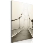 Kép - Bridge in the Fog (1 Part) Vertical 40x60