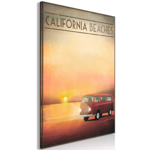 Kép - California Beaches (1 Part) Vertical 40x60