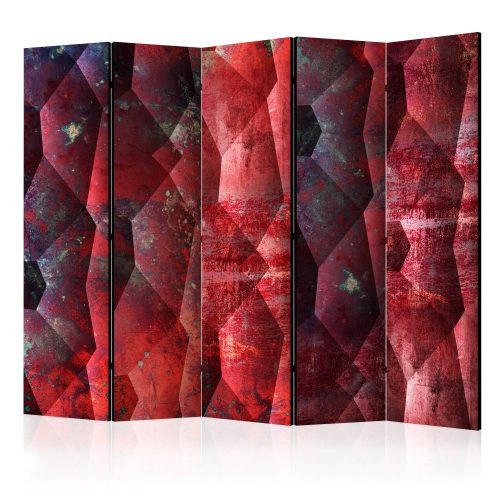 Paraván - Purple Relief II [Room Dividers] - 5 részes 225x172