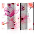   Paraván - Pink Flowers II [Room Dividers] - 5 részes 225x172
