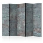 Paraván - Turquoise Concrete II [Room Dividers] 225x172