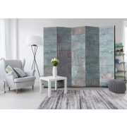 Paraván - Turquoise Concrete II [Room Dividers] 225x172