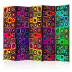 Paraván - Colorful Abstract Art II [Room Dividers]