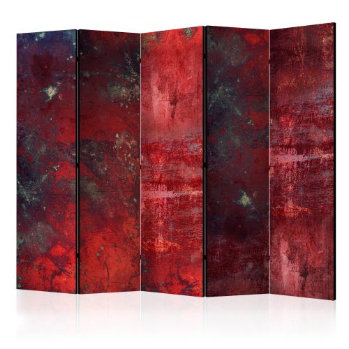 Paraván - Red Concrete II [Room Dividers] - 5 részes 225x172