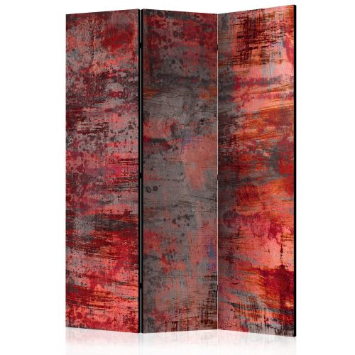 Paraván - Red Metal [Room Dividers]-3 részes 135x172