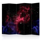   Paraván - space - stars II [Room Dividers] - 5 részes 225x172