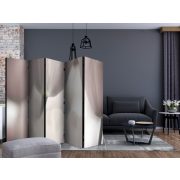 Paraván - Tulips fine art - black and white II [Room Dividers] - 5 részes 225x172