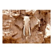 Fotótapéta - Stone Elephant (South Africa) 100x70
