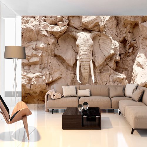 Fotótapéta - Elephant Carving (South Africa) 400x280