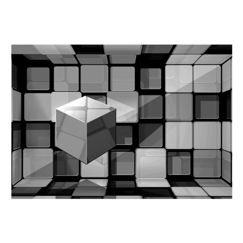 Fotótapéta - Rubik's cube in gray