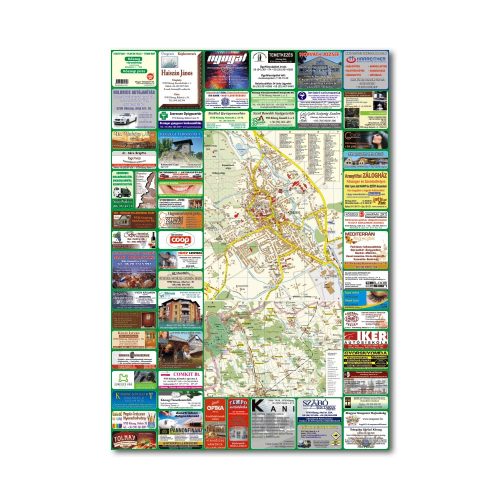 Kőszeg térkép, Kőszeg várostérkép Térképház Kőszeg és járás