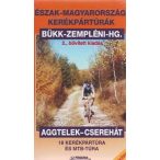   Aggtelek-Észak Magyarországi kerékpártúrák könyv térképpel Frigória kiadó Bükk kerékpáros könyv, Bükk-Zempléni hegység, Aggtelek - Cserehát  kerékpáros könyv