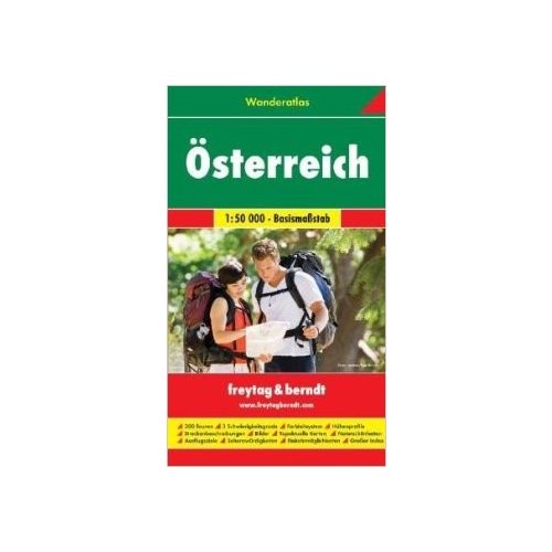 Ausztria nagy természetkönyve Freytag 1:50 000 