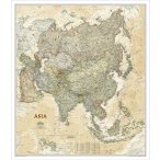 Ázsia falitérkép antikolt National Geographic 85 x 96 cm